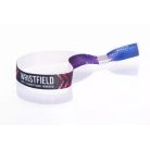 Bratari textile (15x340mm, preinscriptionate pe o parte) - cu inel din aluminiu 