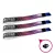 Bratari textile (15x340mm, cu imprimare color pe o parte) personalizate full color - cu inel din plastic