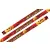 Bratari textile  (15x340mm, cu imprimare color pe o parte) - Halloween dovleac - cu inel din plastic