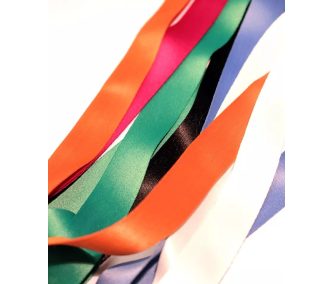   Snur de gat colorat fara personalizare 20x900mm - cu carabina metalica