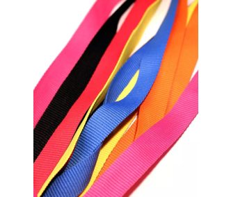   Snur de gat cu striati fara personalizare 20x900mm - cu carabina metalica