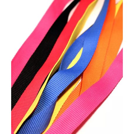 Snur de gat cu striati fara personalizare 20x900mm - cu carabina metalica