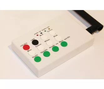 Telecomanda pentru bratari textile cu LED-uri - 100m