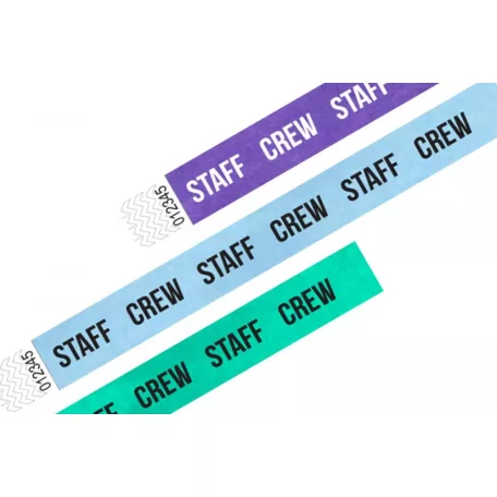 Bratari Tyvek 1"preinscriptionate - STAFF CREW
