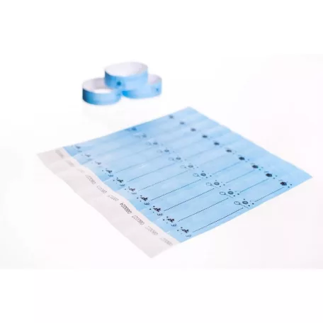 Bratari Tyvek 3/4" preinscriptionate - marime copii (20cm)