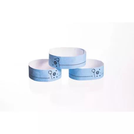 Bratari Tyvek 3/4" preinscriptionate - marime copii (20cm)