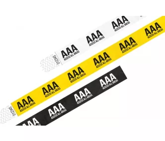 Bratari Tyvek 3/4" preinscriptionate - AAA