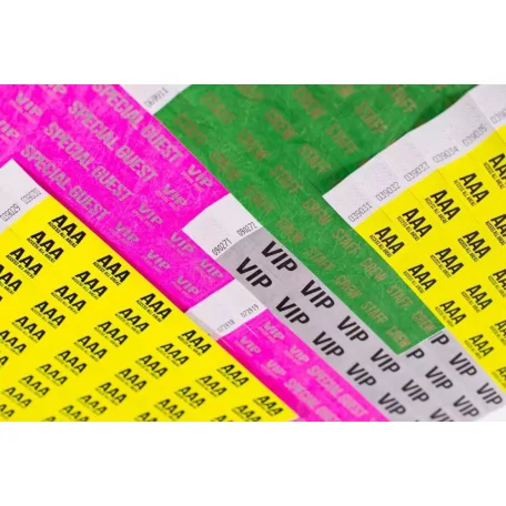 Bratari Tyvek 3/4" preinscptionate - HAPPY BIRTHDAY!