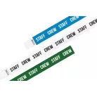 Bratari Tyvek 3/4" preinscriptionsate - STAFF CREW
