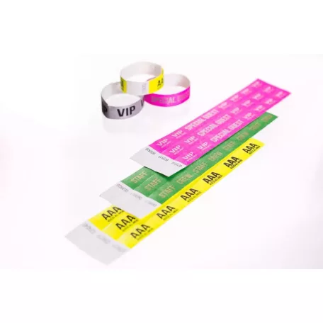 Bratari Tyvek 3/4" preinscriptionsate - STAFF CREW