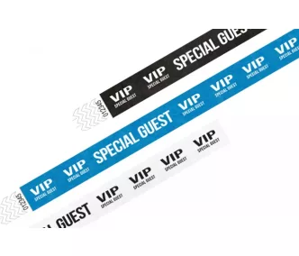    Bratari Tyvek 3/4" preinscriptionate - VIP Special Guest