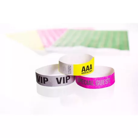  Bratari Tyvek 3/4" preinscriptionate - VIP Special Guest