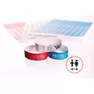Bratari Tyvek 3/4" - marime copii (20cm) - cu personalizare