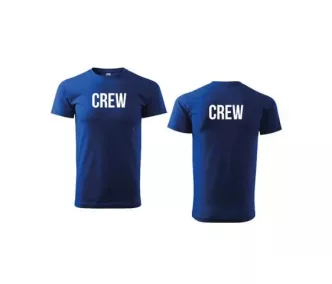 Tricou unisex preinscriptionat CREW