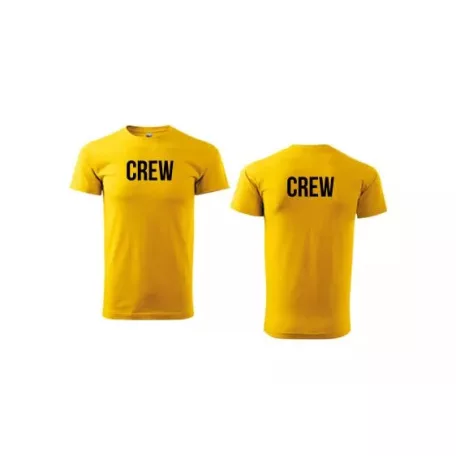 Tricou unisex preinscriptionat CREW