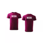 Tricou unisex preinscriptionat MEDIA