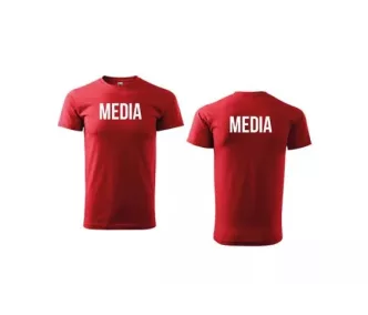 Tricou unisex preinscriptionat MEDIA