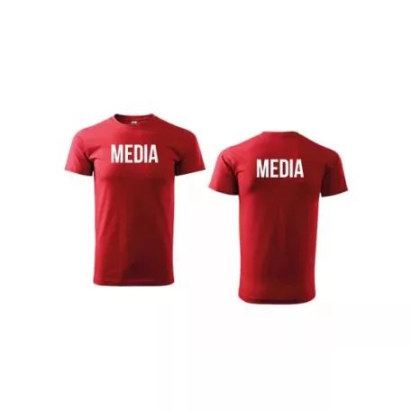 Tricou unisex preinscriptionat MEDIA