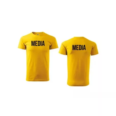 Tricou unisex preinscriptionat MEDIA