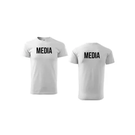 Tricou unisex preinscriptionat MEDIA