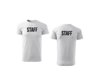 Tricou unisex preinscriptionat STAFF