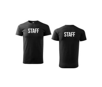 Tricou unisex preinscriptionat STAFF